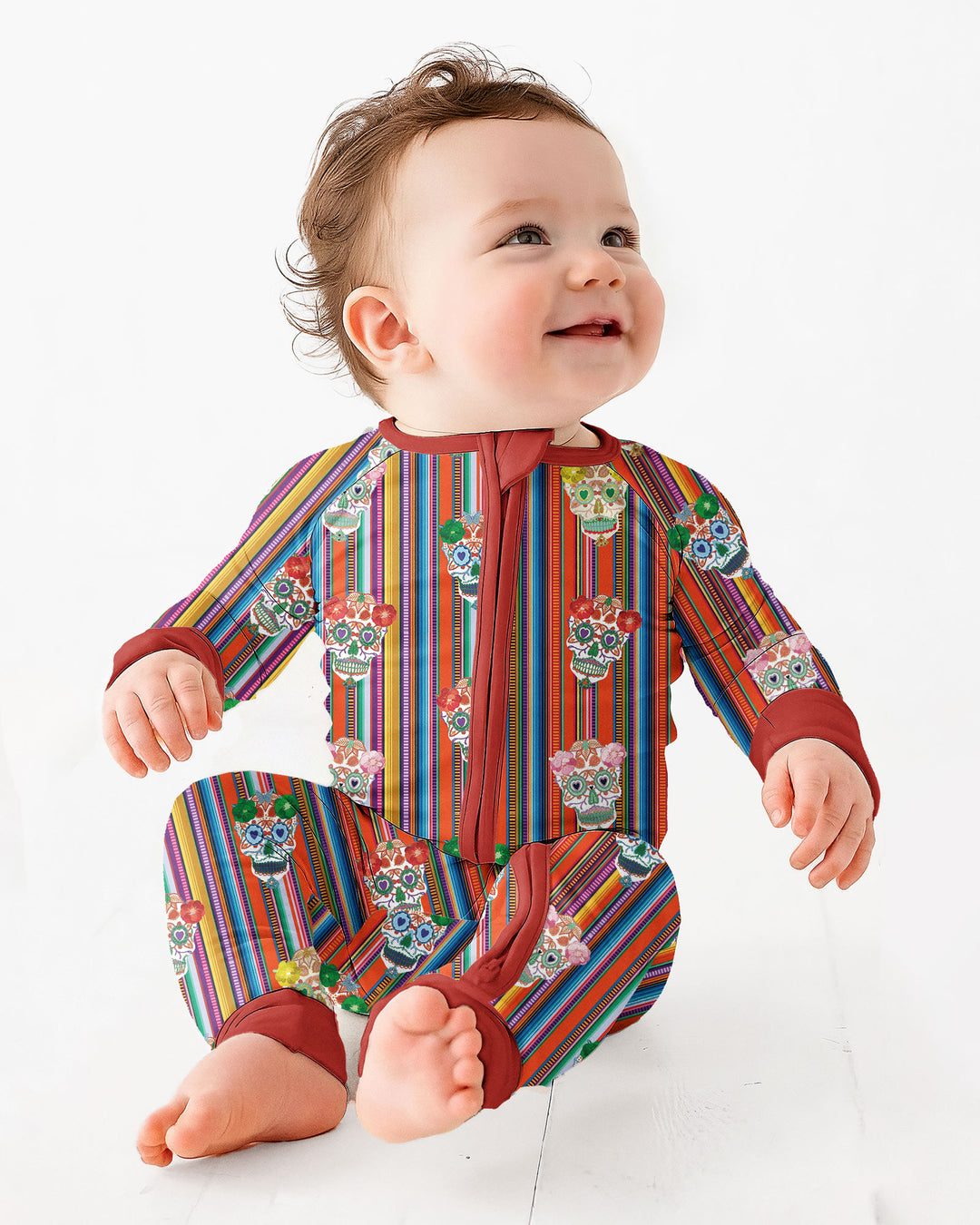 Day of the Dead Vintage Bamboo Convertible Zippy
