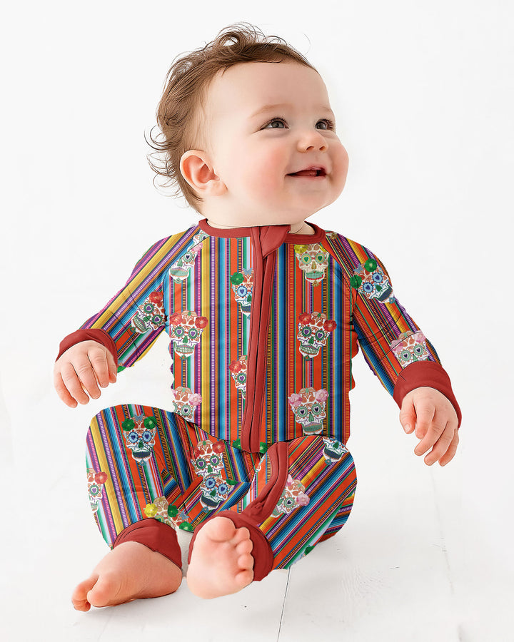 Day of the Dead Vintage Bamboo Convertible Zippy