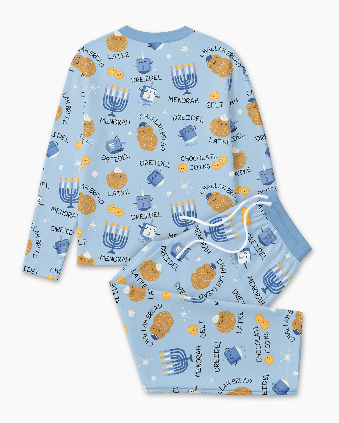 Family Hanukkah Matching Bamboo Men's Pajama Set