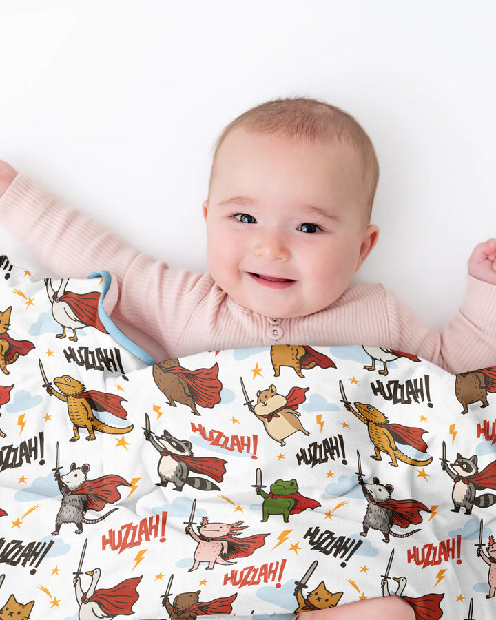 Huzzah! Huzzah! Bamboo Blanket