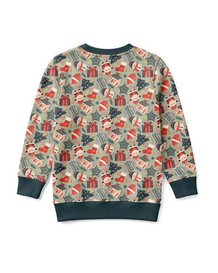 Christmas Ornaments Bamboo Crewneck Sweatshirt