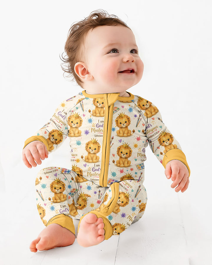 I Am God's Masterpiece Bamboo Convertible Zippy
