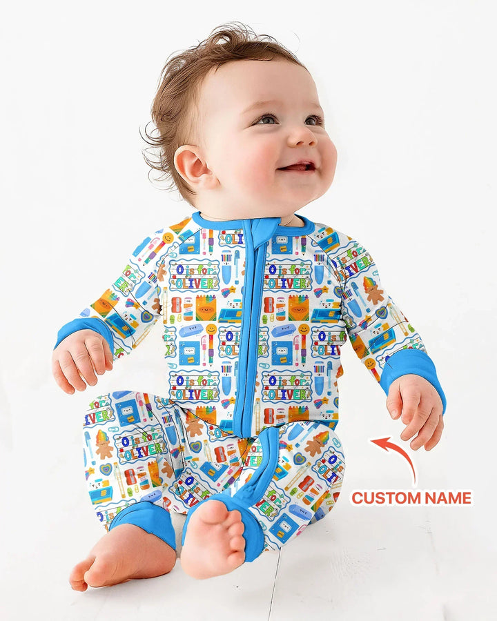 Custom Name Classroom Cuties Bamboo Convertible Zippy