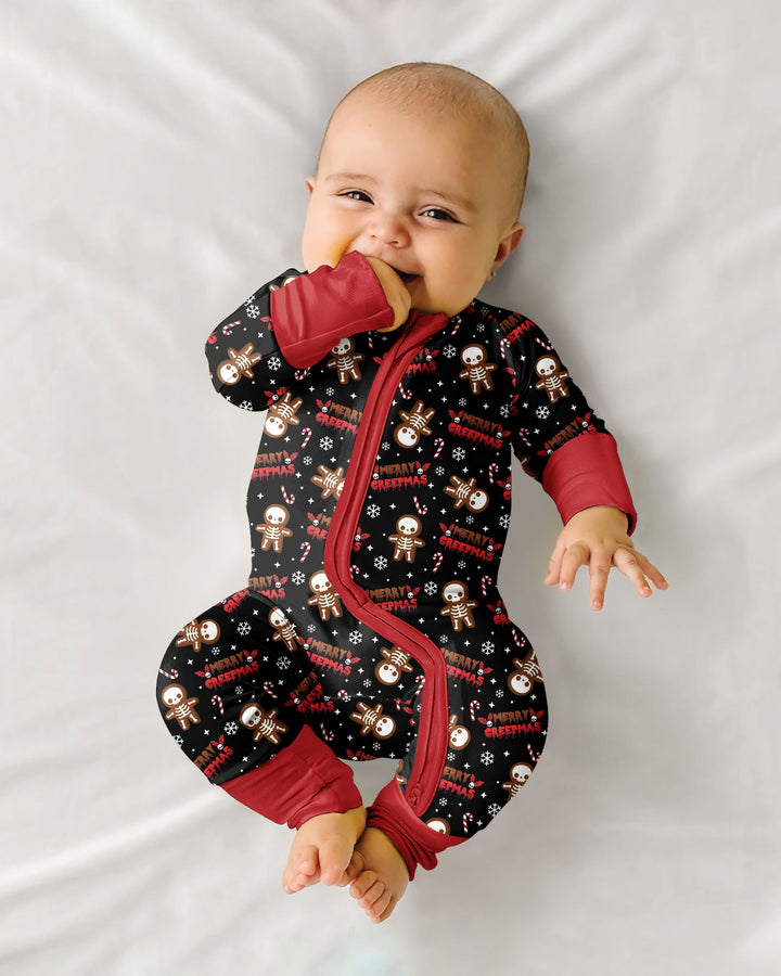 Merry Creepmas Cookies Bamboo Convertible Zippy