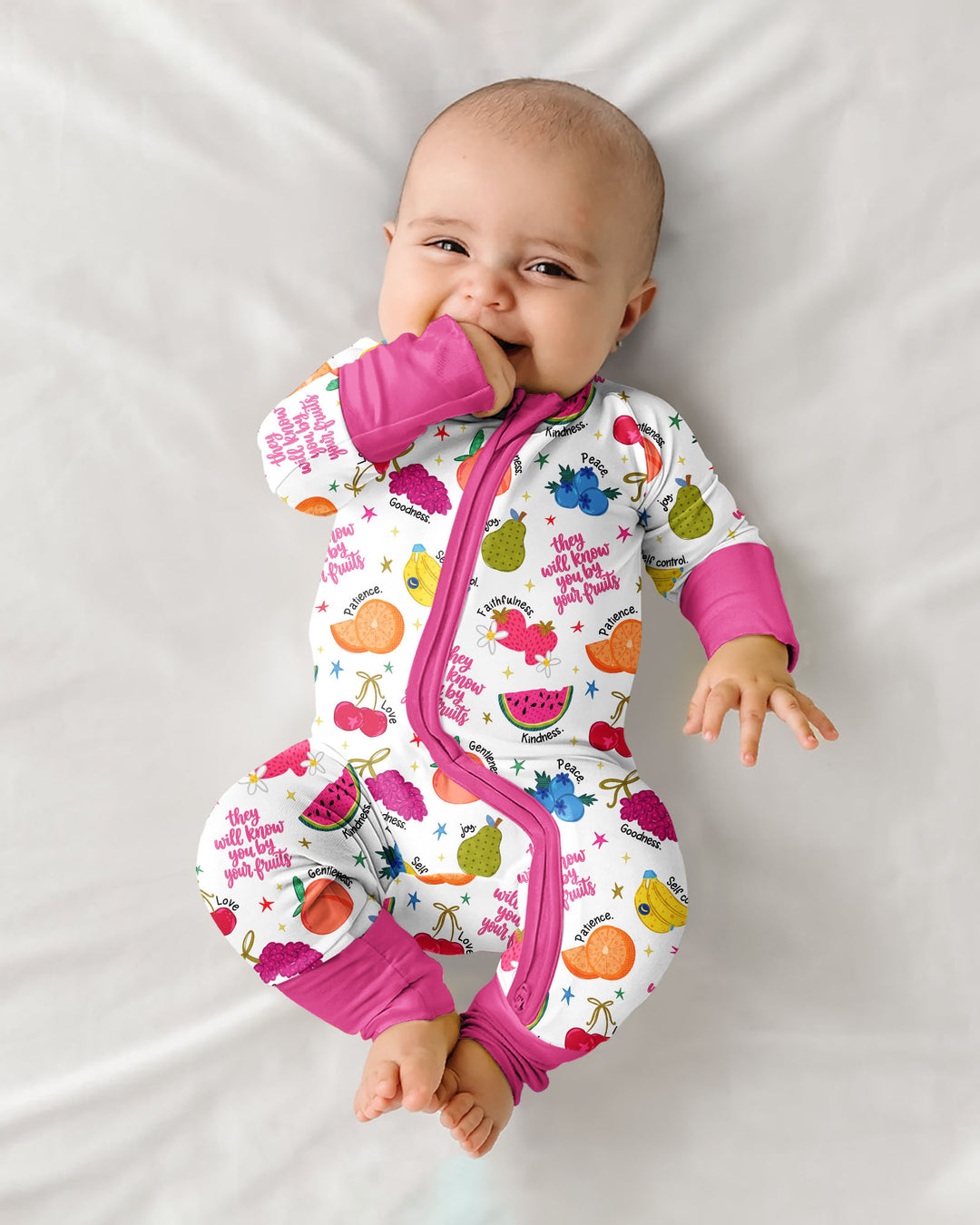 They Will Know You By Your Fruits Bamboo Convertible Zippy