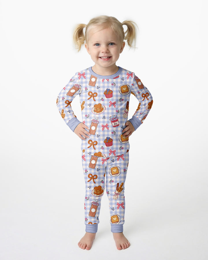 Cottage Pinic Bamboo Two Piece Long Sleeve Pajama Set