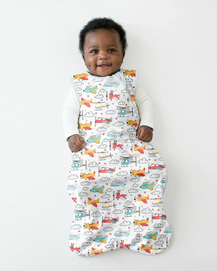 Airplanes and Helicopters Bamboo Sleep Bag