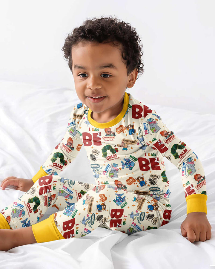 I Can Be Bamboo Two Piece Long Sleeve Pajama Set