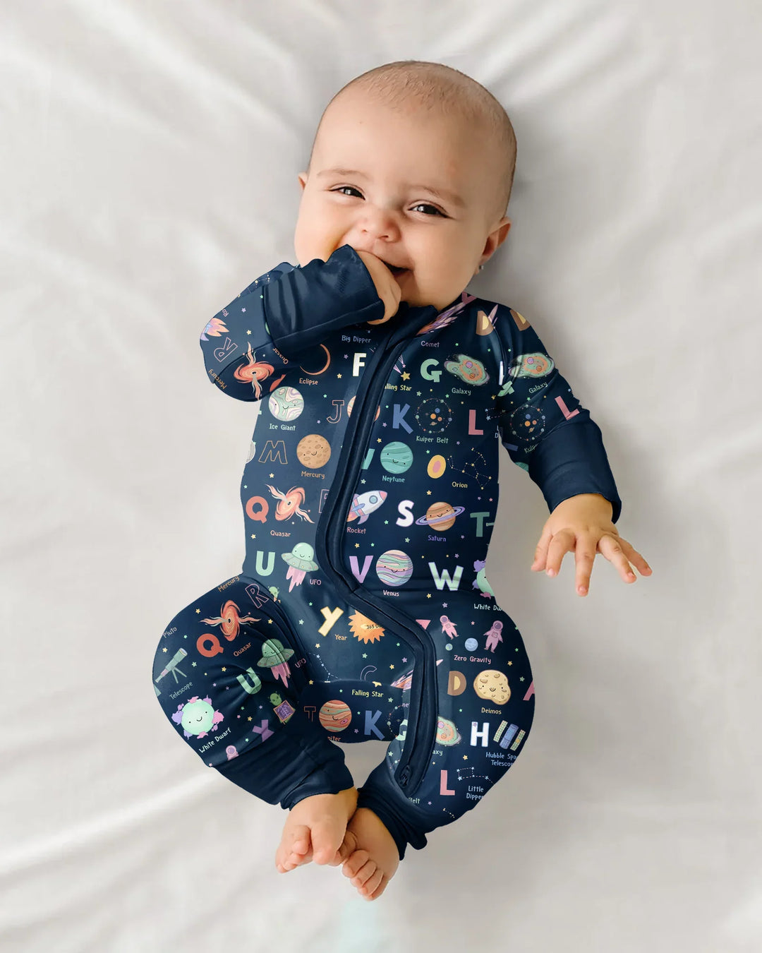Space Alphabet Bamboo Convertible Zippy