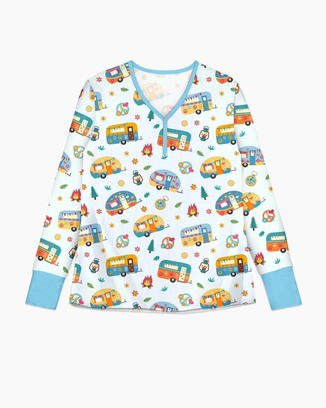 Happy Little Camper Women Pajama Set