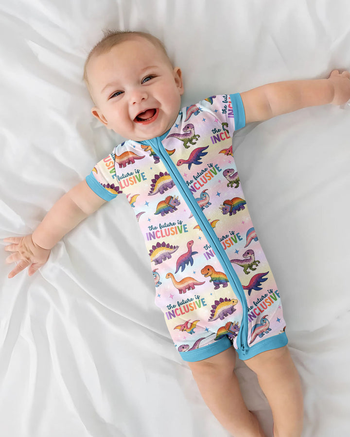 The Future is Inclusive Bamboo Shorty Zippy