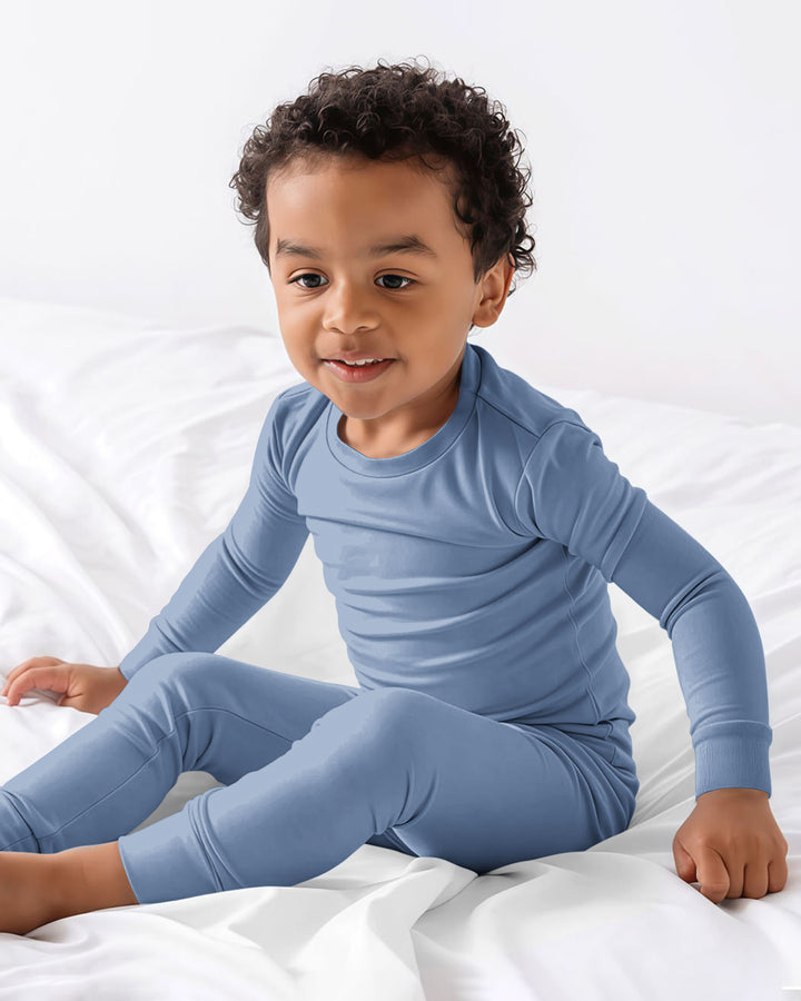Slate Bamboo Two Piece Pajama Set