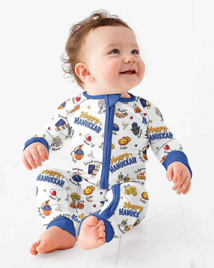 Tis The Season Hanukkah Bamboo Convertible Zippy