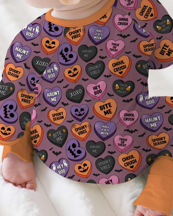 Candy Hearts Halloween Convertible Zippy
