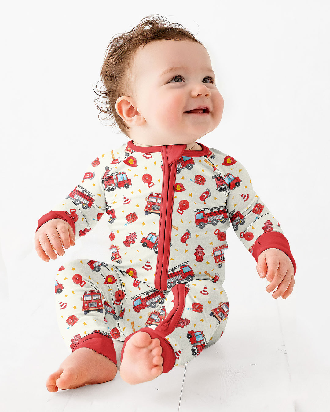 Fire Truck Bamboo Convertible Zippy