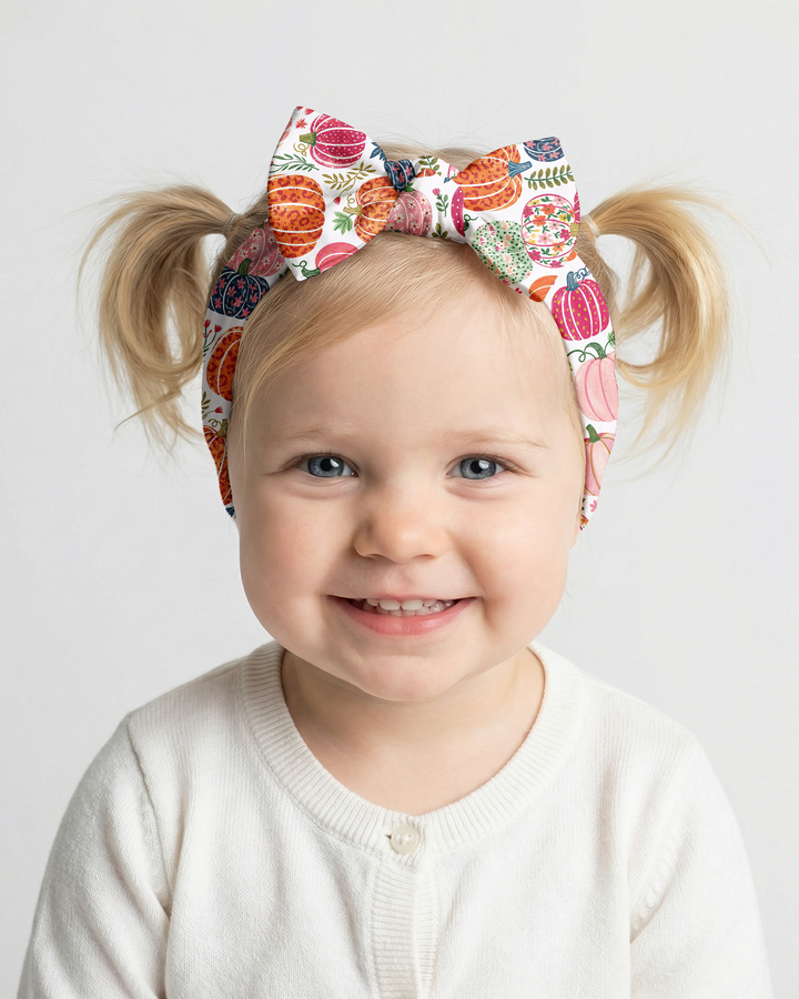 Pumpkin Patch Party Bamboo Headband