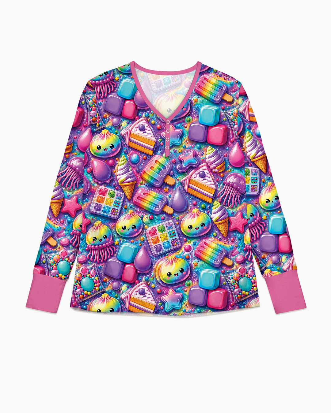 Squishy Party Bamboo Women Pajama Set
