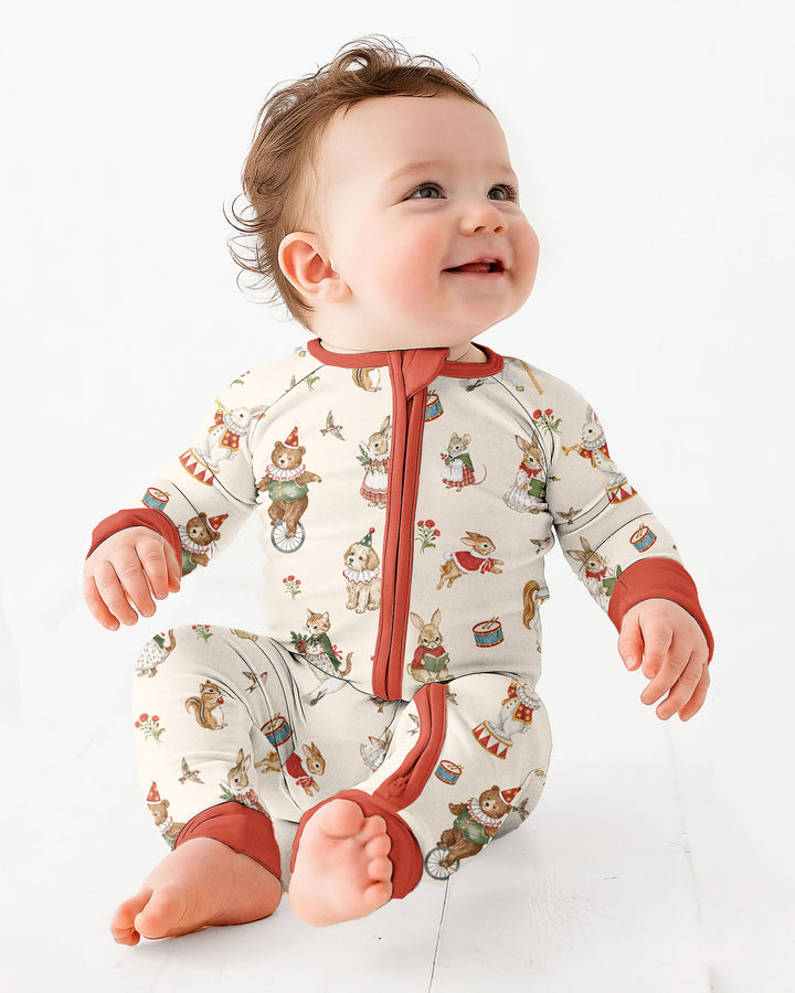 Winter & Vintage Bamboo Convertible Zippy
