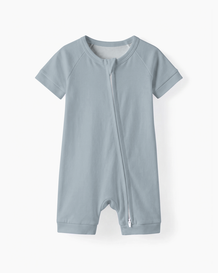 Solid Color Bamboo Shorty Zippy