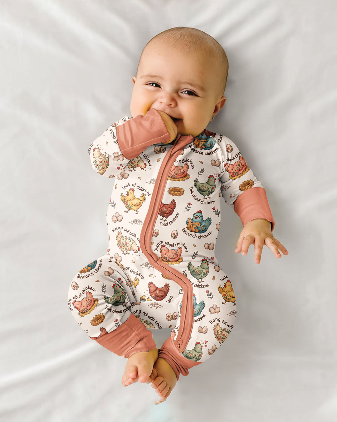 Chicken Lover Bamboo Convertible Zippy