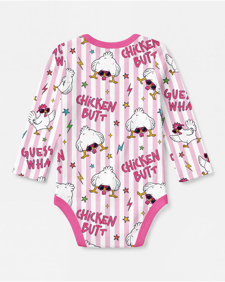 Guess What? Chicken Butt! Bamboo Bodysuit