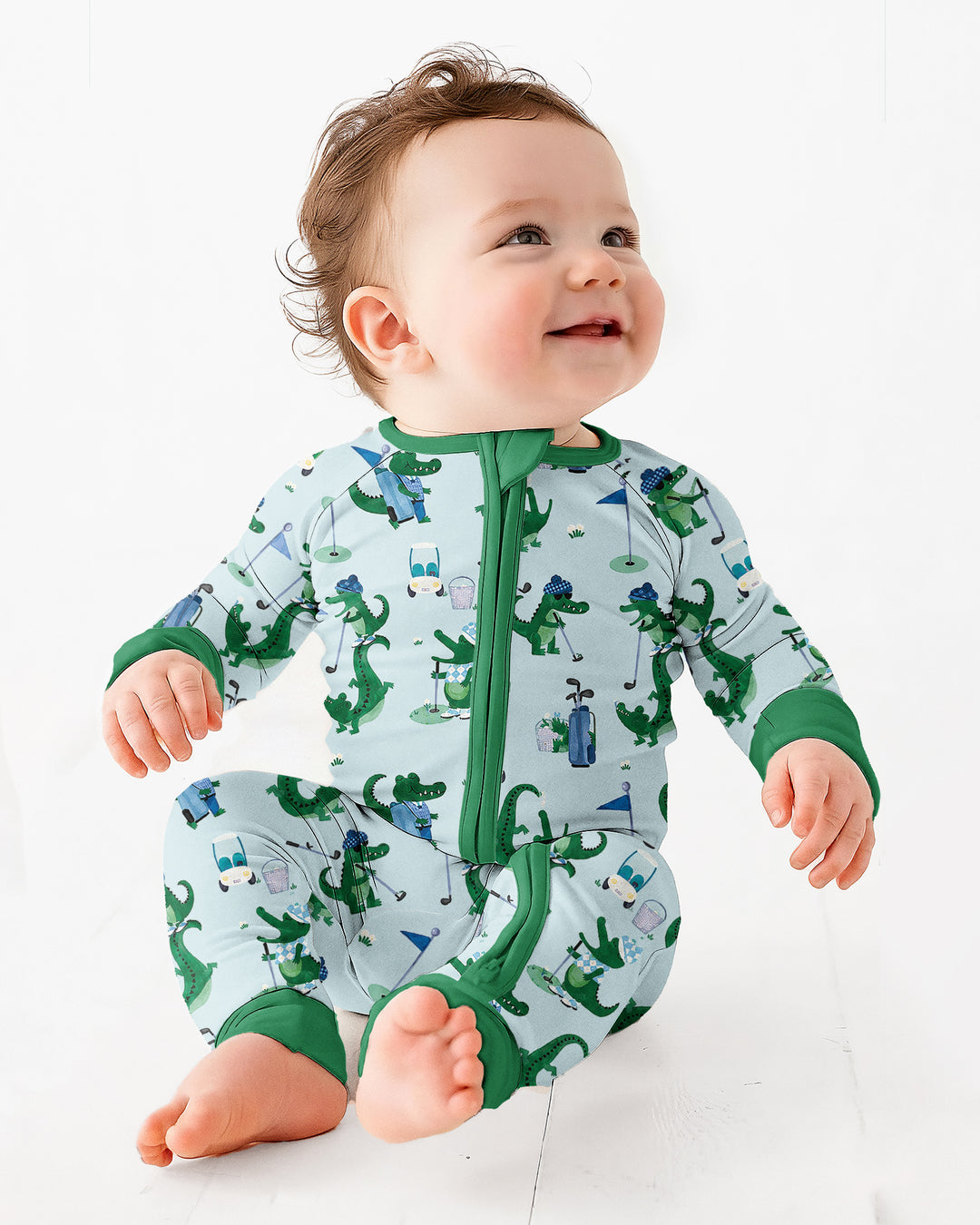 Golfing Gators Bamboo Convertible Zippy