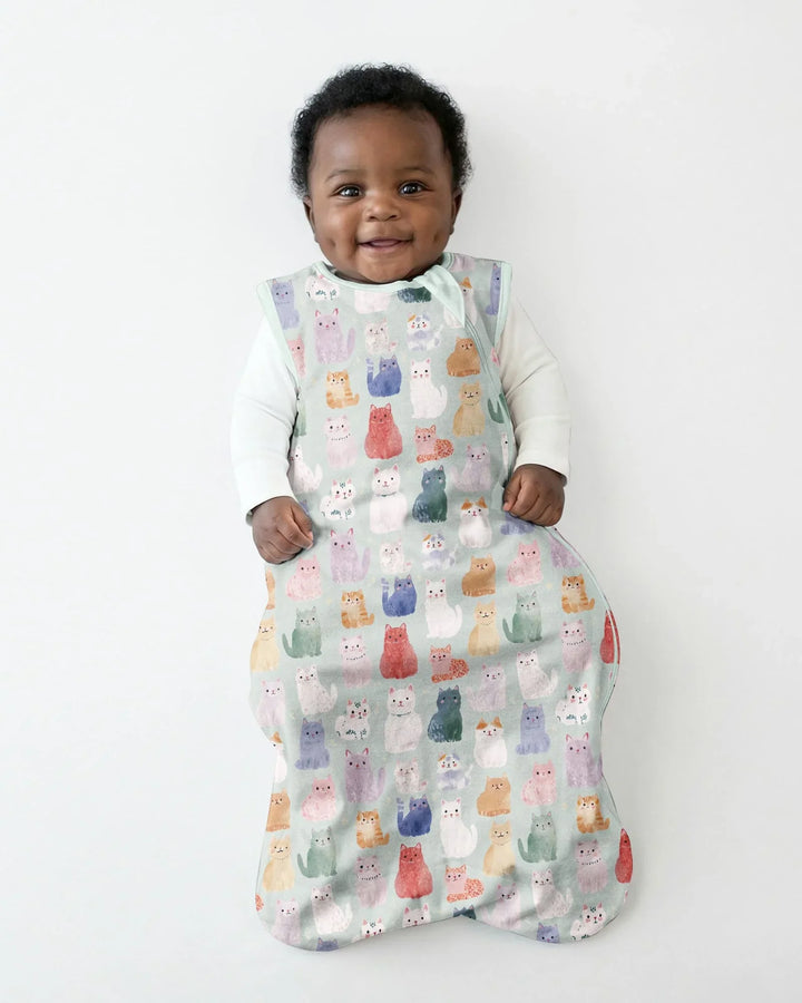 Enchanted Happy Kitty Family Matching Bamboo Sleep Bag