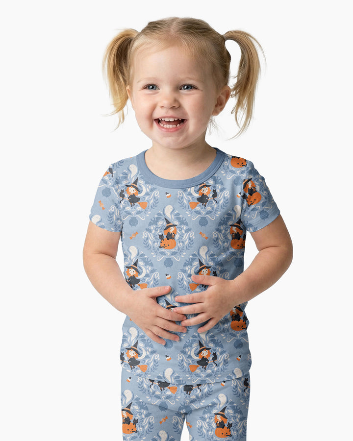 Sweet Witches Bamboo Two Piece Short Sleeve Pajama Set