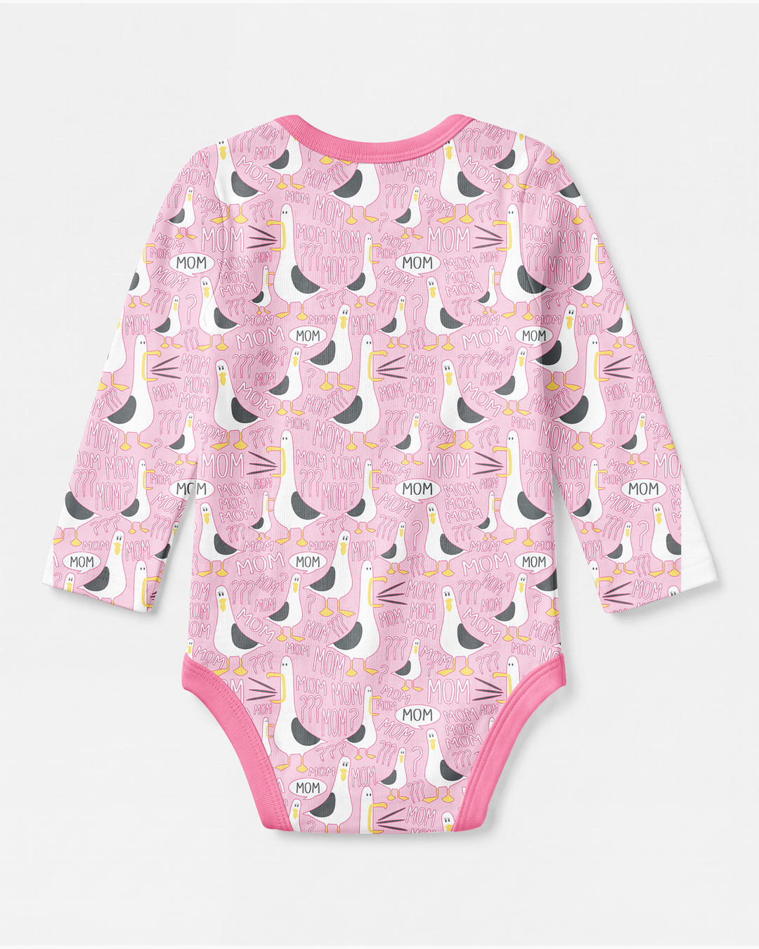 Funny Seagull MOM Bamboo Bodysuit
