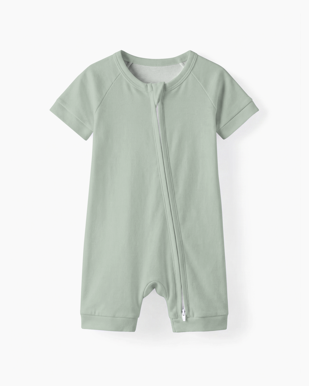 Solid Color Bamboo Shorty Zippy