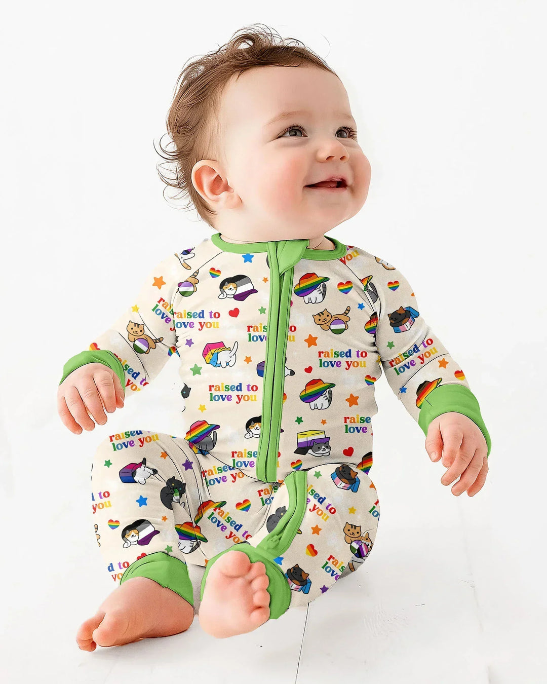 Rainbow Paws Family Matching Bamboo Convertible Zippy
