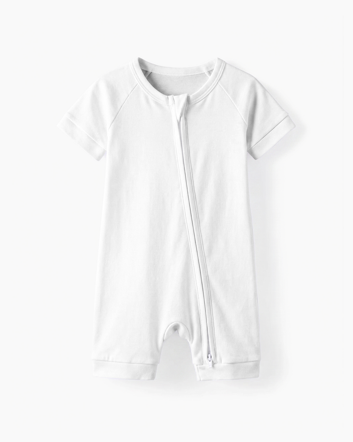Solid Color Bamboo Shorty Zippy