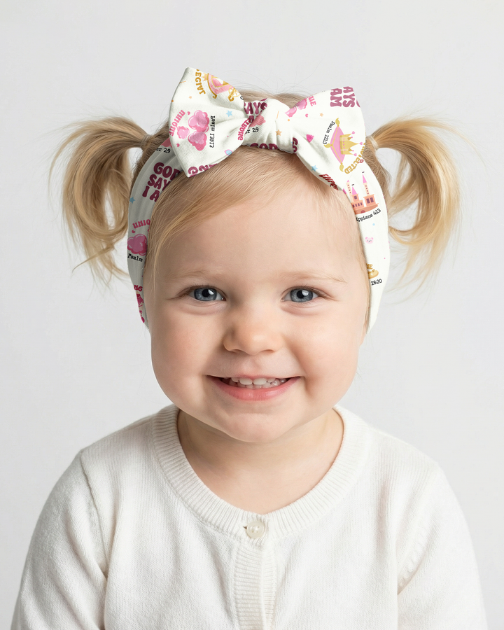 God Says I Am Girl Headband