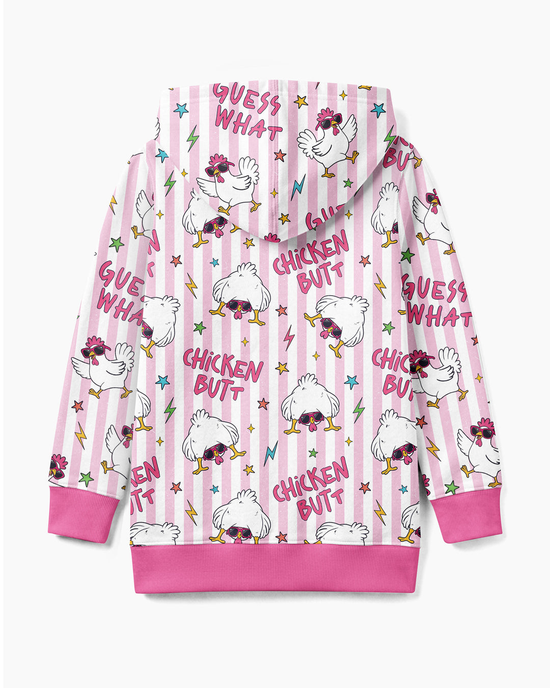 Guess What Chicken Butt! Bamboo Zip Hoodie