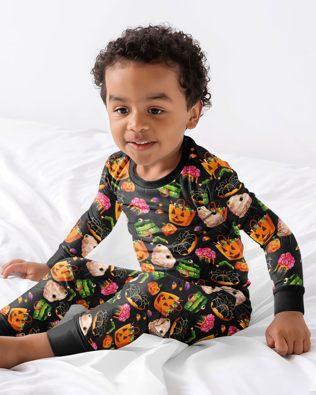 Template Bamboo Two Piece Long Sleeve Pyjamas Set
