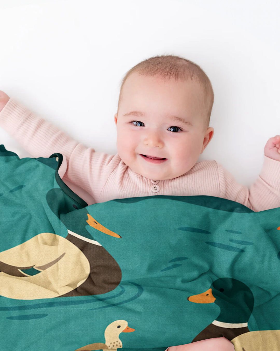 Pond Marsh Song Bamboo Blanket