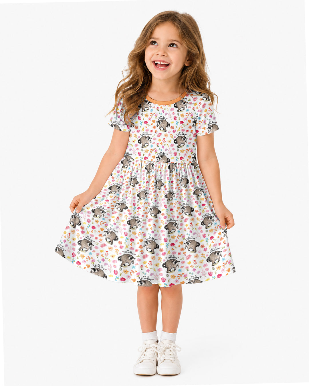 Be A Jimothy Family Matching Bamboo Twirl Dress