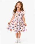 Tis the Dia De Muertos Season Bamboo Twirl Dress