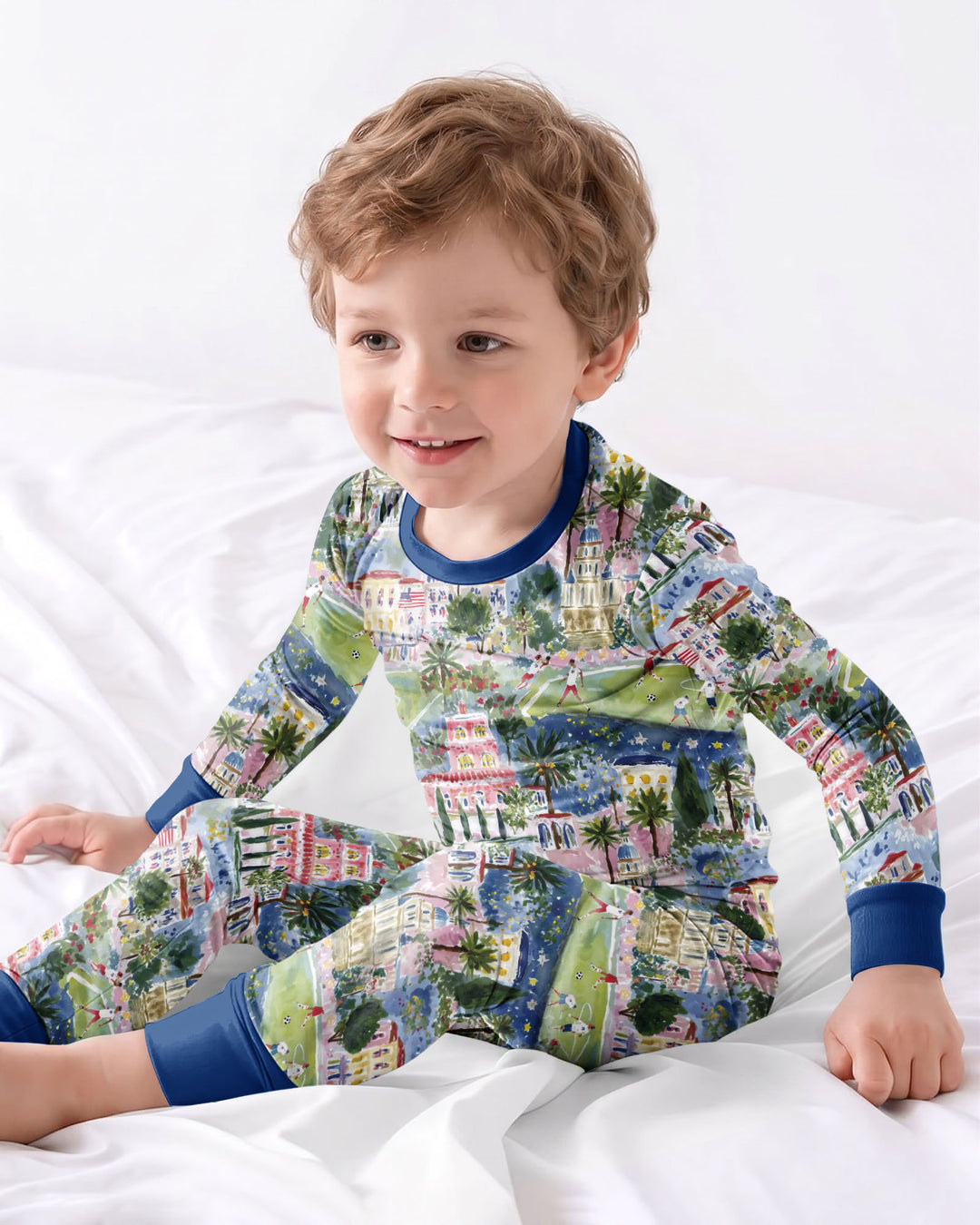 Soccer Tour 2026 Bamboo Two Piece Long Sleeve Pajama Set