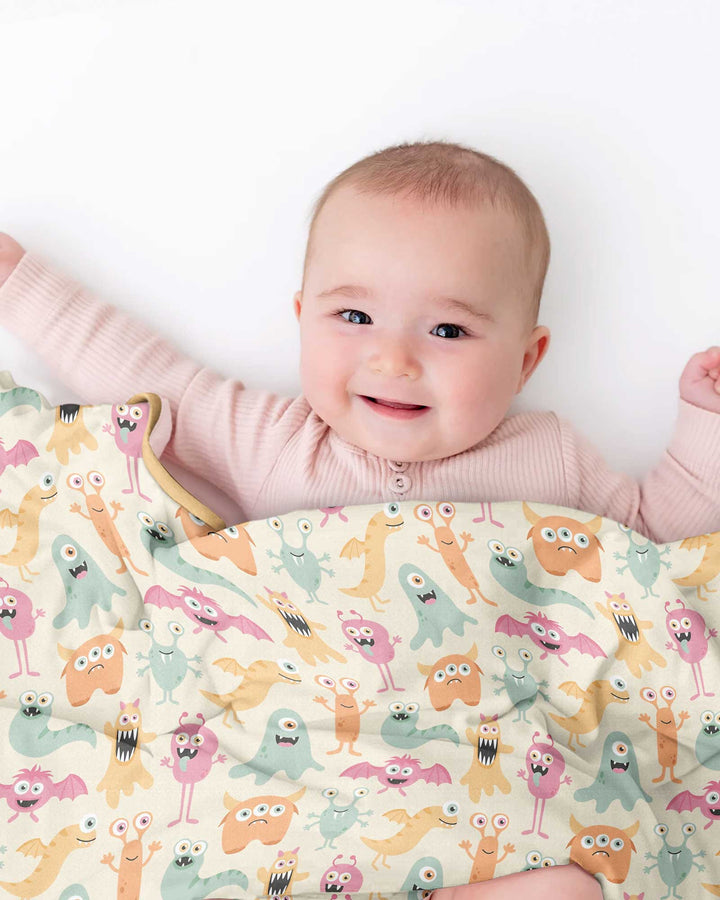 Monster Boo Bash Bamboo Blanket