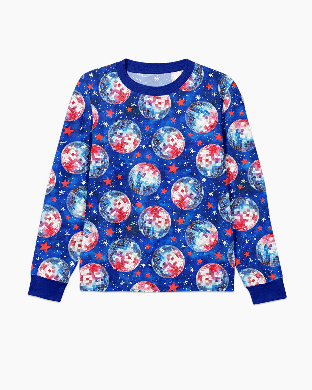 USA Disco Balls Bamboo Men's Pajama Set