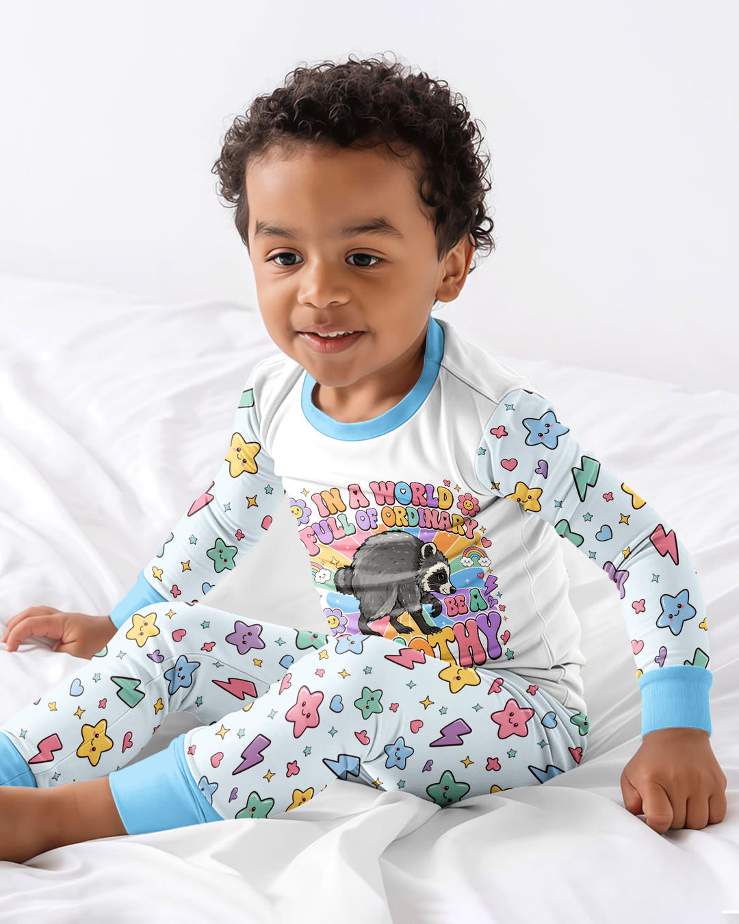 Be a Jimothy Bamboo Two Piece Long Sleeve Pajama Set