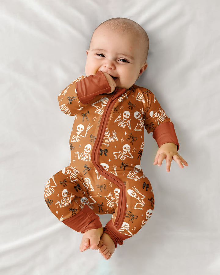 Funny Skeleton Bamboo Convertible Zippy