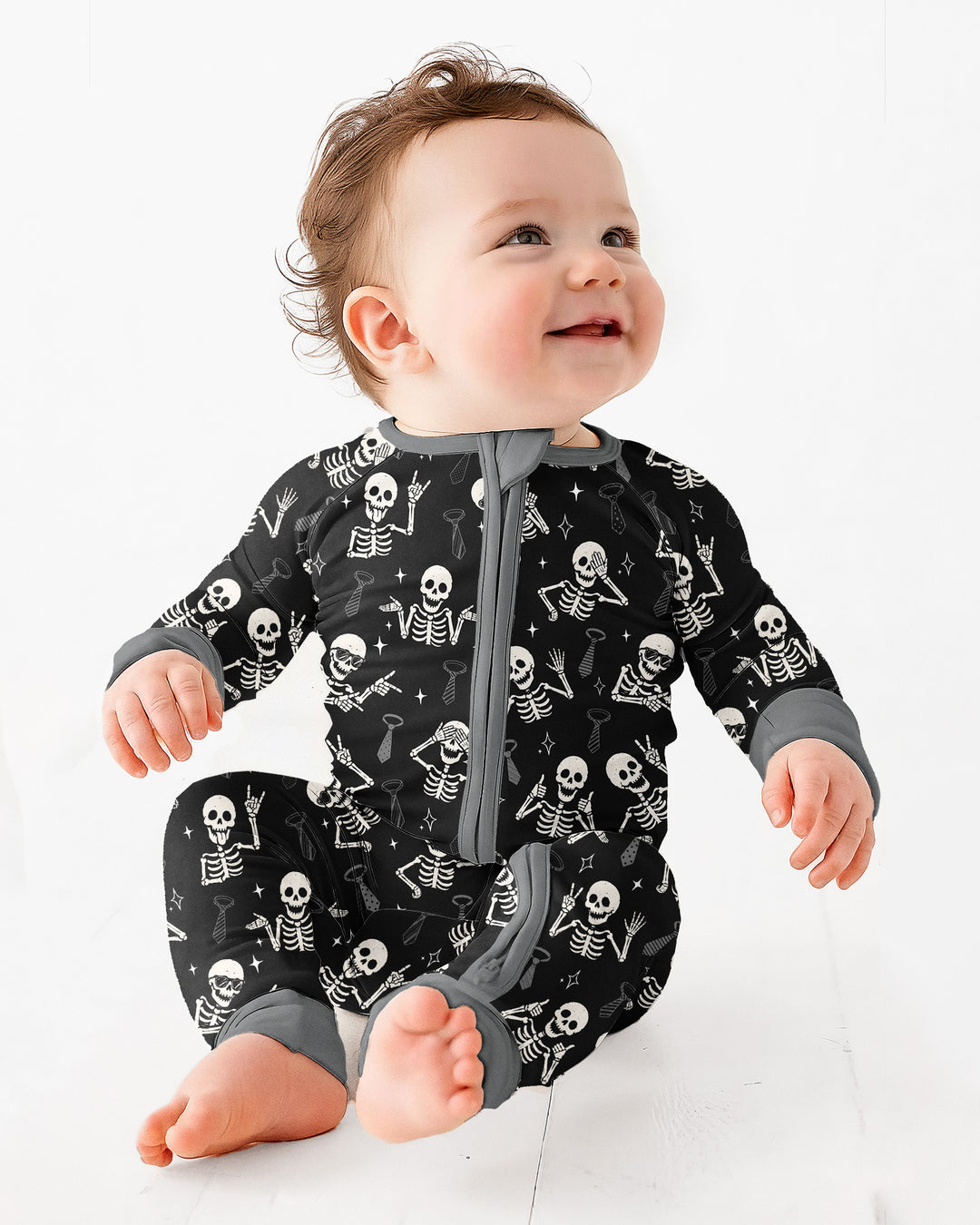 Funny Skeleton Bamboo Convertible Zippy