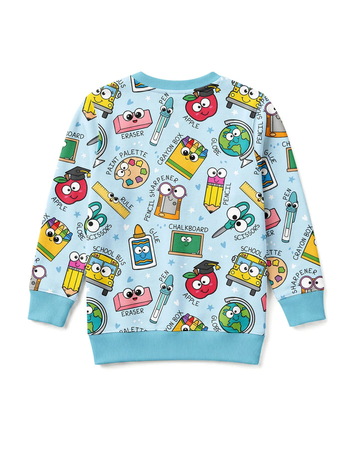 Happy School Pals Bamboo Crewneck Sweatshirt