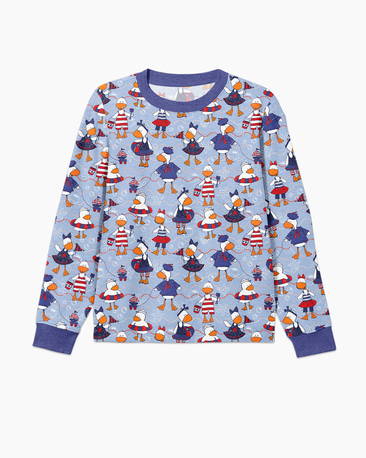 Freedom Floaties Family Matching Bamboo Men's Pajama Set