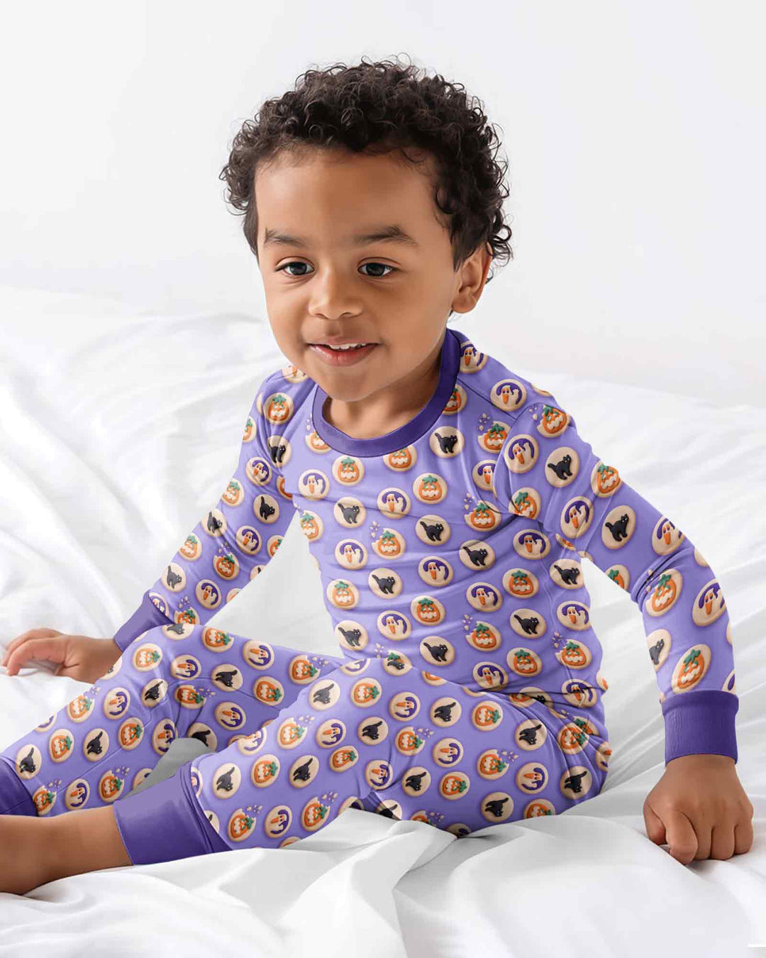 Template Bamboo Two Piece Long Sleeve Pyjamas Set