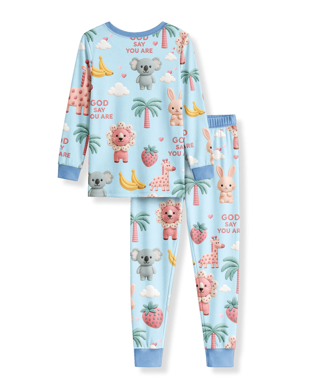 Little Blessings Bamboo Two Piece Long Sleeve Pajama Set