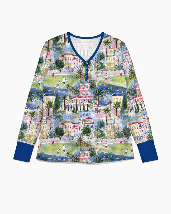 Soccer Tour 2026 Bamboo Women Pajama Set