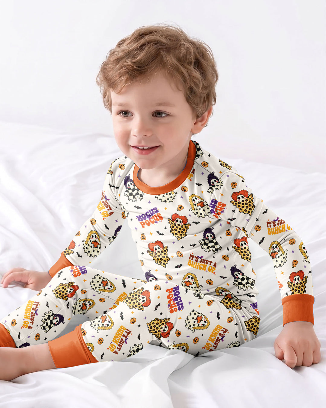 Template Bamboo Two Piece Long Sleeve Pyjamas Set